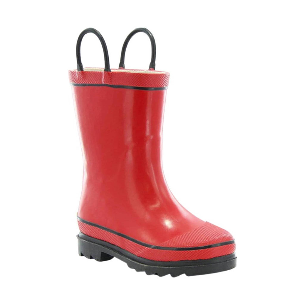 Western Chief Kids' Firechief 2 Rain Boot - Dark Red - Lenny's Shoe & Apparel