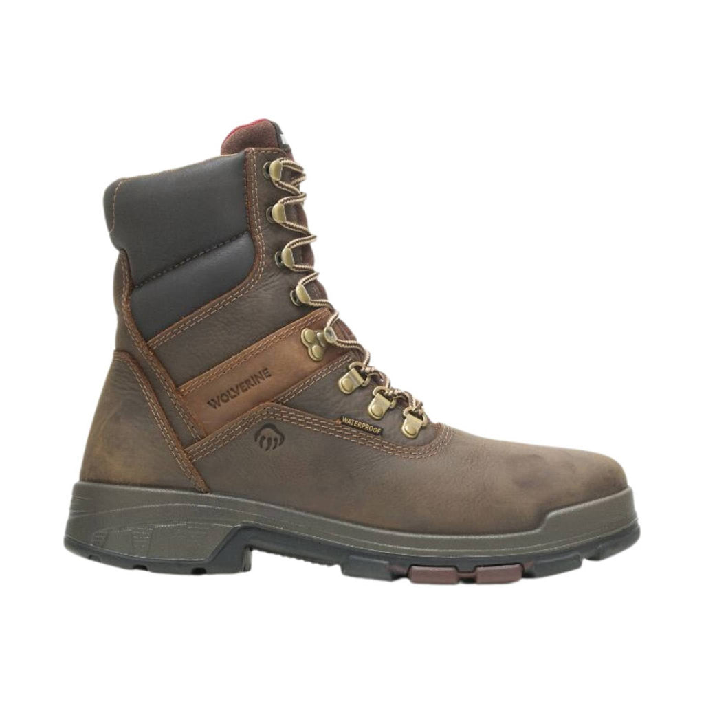 Wolverine Men's Carbor EPX Waterproof Composite Toe 8 Inch Work Boot - Dark Brown - Lenny's Shoe & Apparel