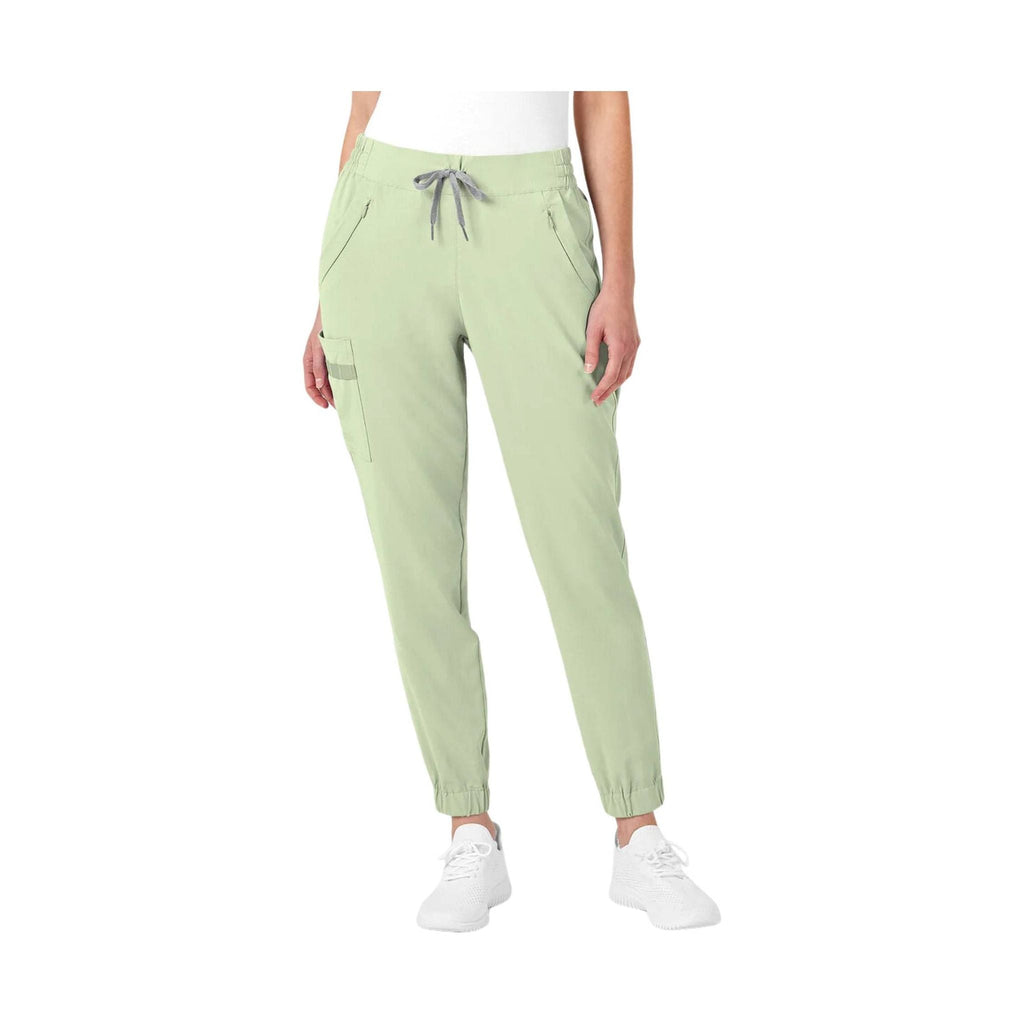 WonderWink Women's Jogger Scrub Pant - Fresh Mint - Lenny's Shoe & Apparel